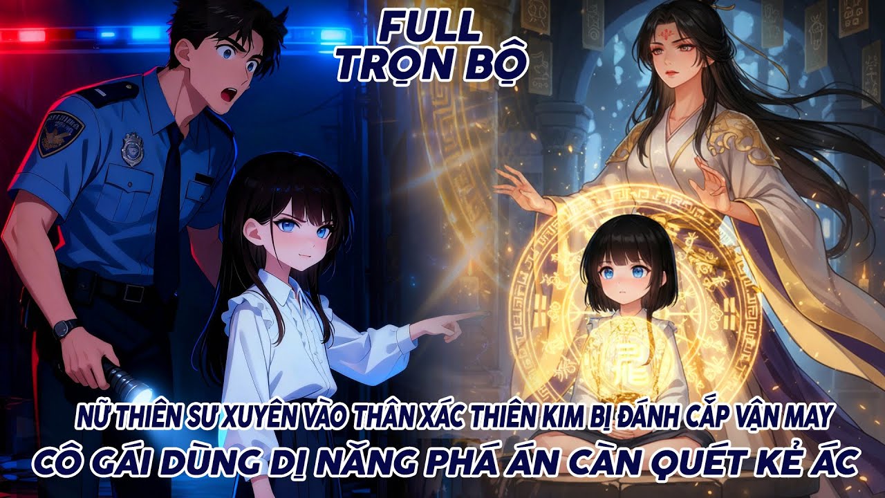 NỮ THIÊN SƯ XUYÊN VÀO THÂN XÁC THIÊN KIM BỊ ĐÁNH CẮP VẬN MAY DÙNG DỊ NĂNG PHÁ ÁN CÀN QUÉT KẺ ÁC thumbnail
