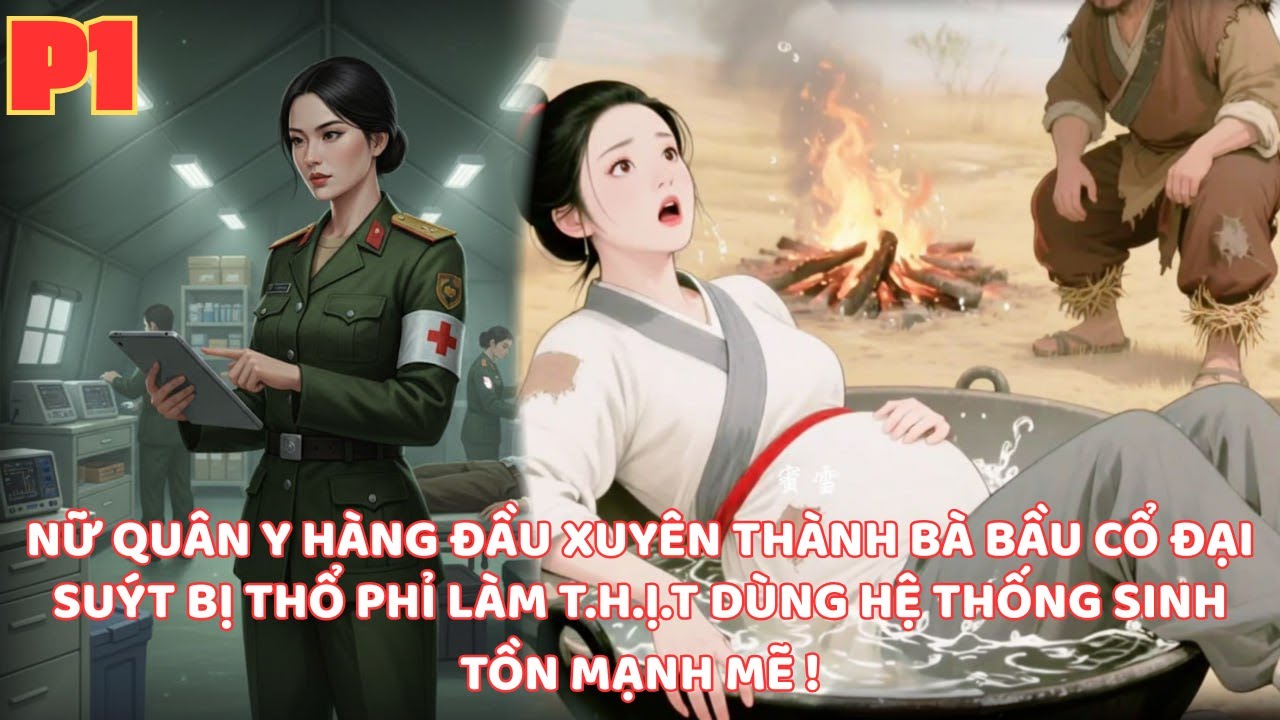 NỮ QUÂN Y HÀNG ĐẦU TỔ CHỨC XUYÊN THÀNH BÀ BẦU CỔ ĐẠI GIỮA NẠN ĐÓI SUÝT BỊ THỔ PHỈ ĂN T.H.I.T thumbnail