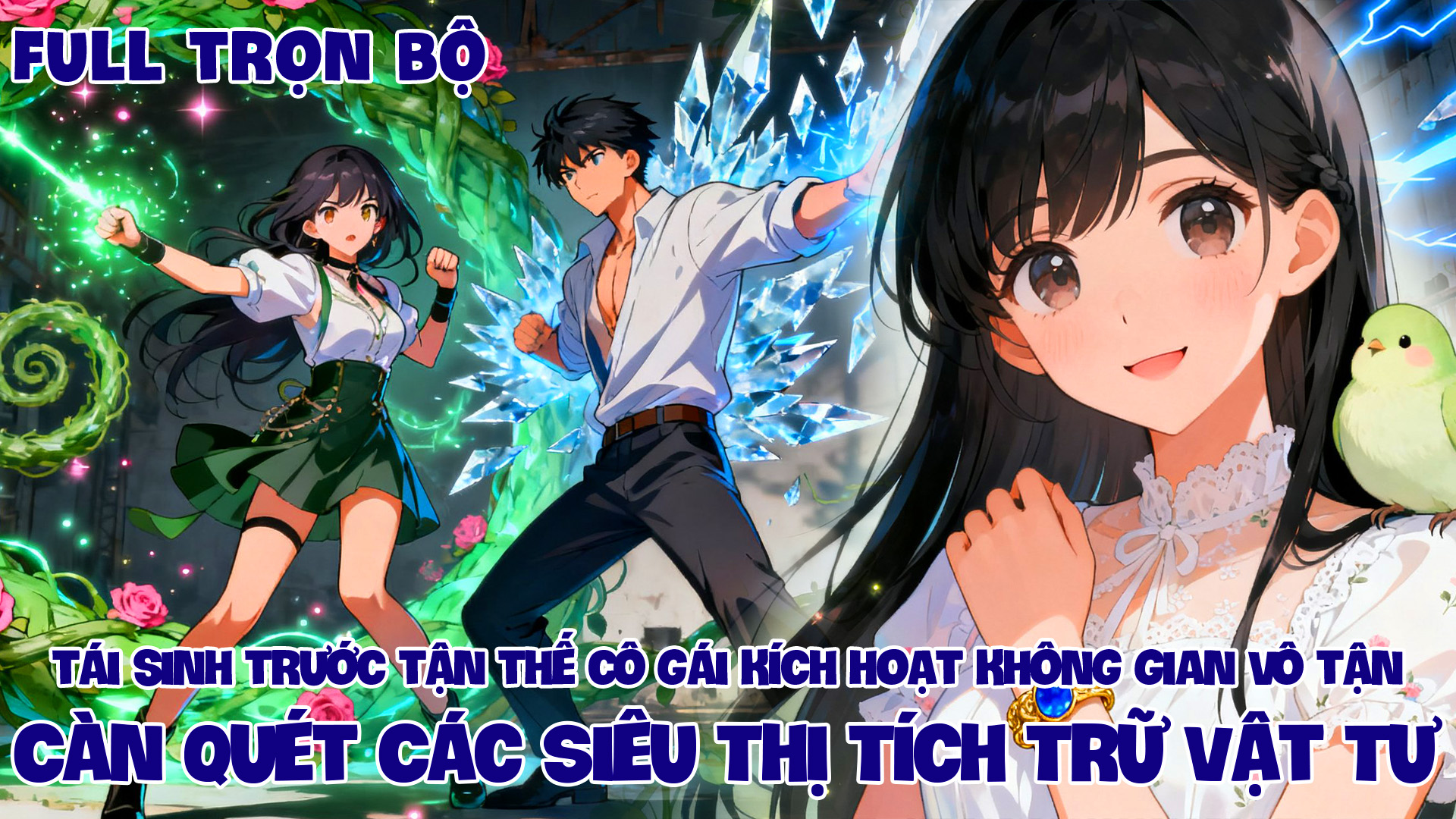 Tái Sinh Trước Tận Thế Cô Gái Kích Hoạt Không Gian Vô Tận Càn Quét Các Siêu Thị Tích Trữ Vật Tư thumbnail