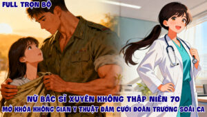 Nữ Bác Sĩ Xuyên Không Thập Niên 70 Mở Khóa Không Gian Y Thuật Cưới Đoàn Trưởng Soái Ca cover