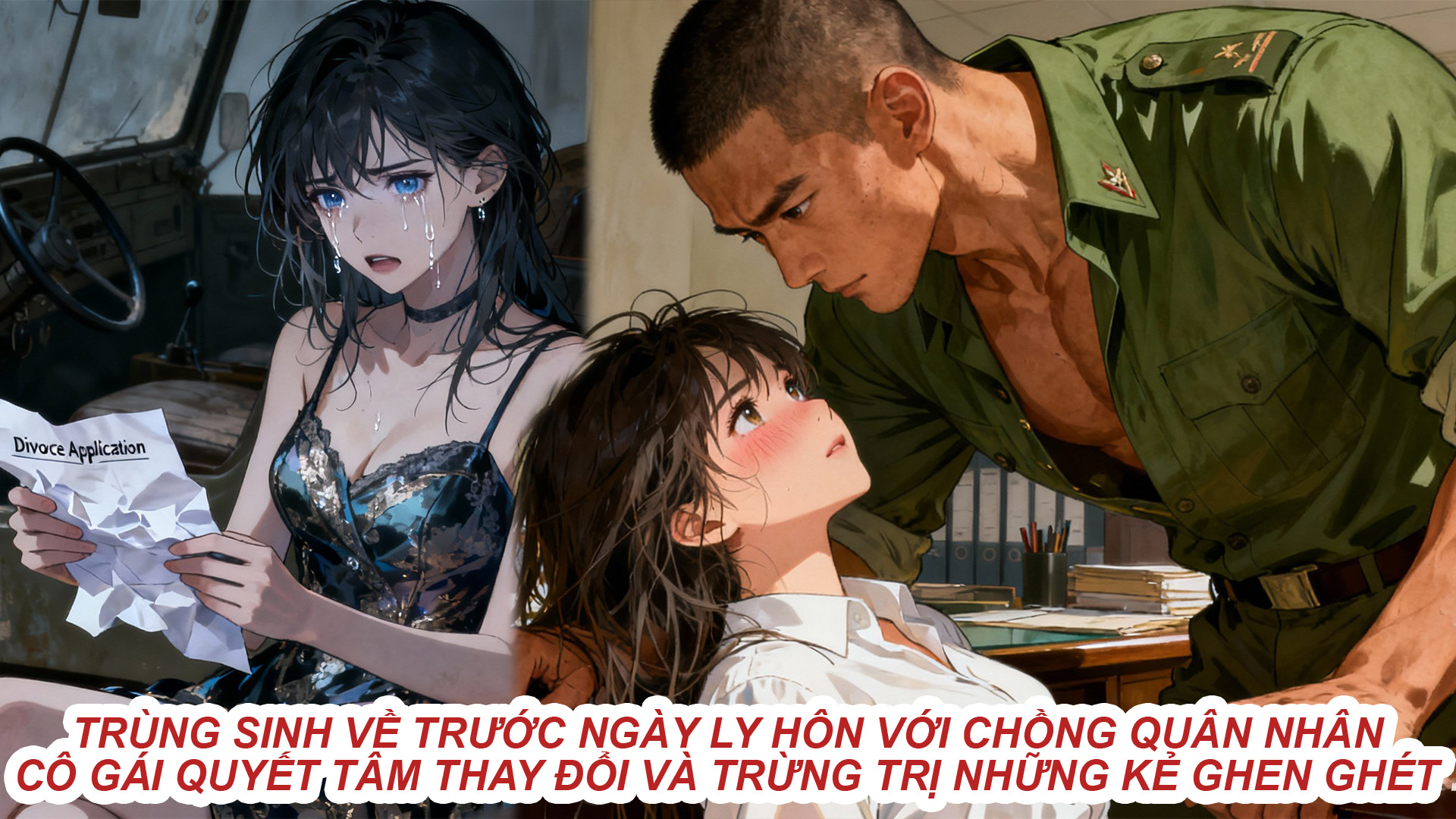 TRÙNG SINH VỀ NGÀY TRƯỚC KHI LY HÔN VỚI CHỒNG QUÂN NHÂN CÔ GÁI QUYẾT TÂM THAY ĐỔI VÀ TRỪNG TRỊ NHỮNG KẺ GANH GHÉT thumbnail
