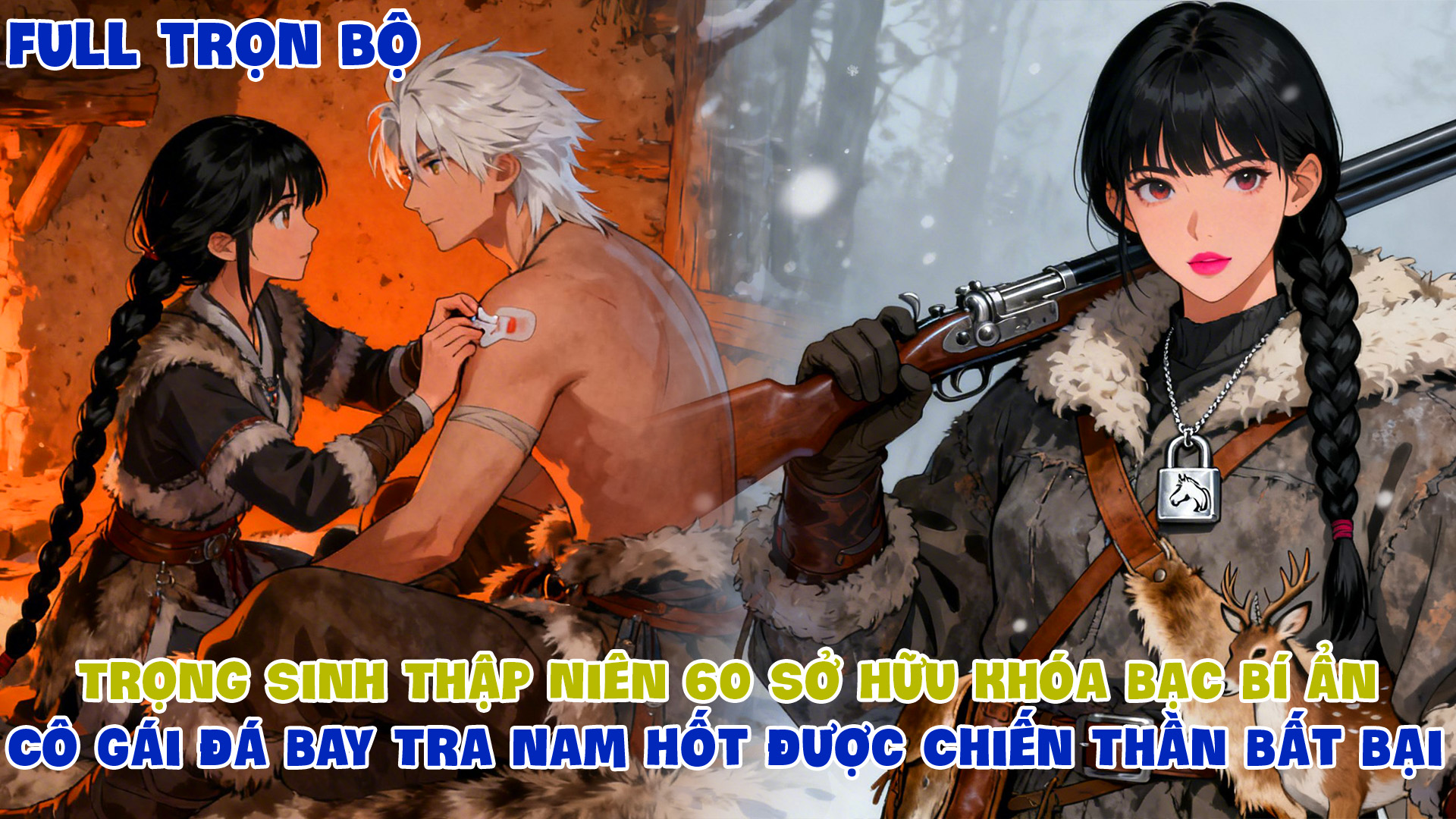Trọng Sinh Thập Niên 60 Sở Hữu Khóa Bạc Bí Ẩn Cô Gái Đá Bay Tra Nam Hốt Được Chiến Thần Bất Bại thumbnail