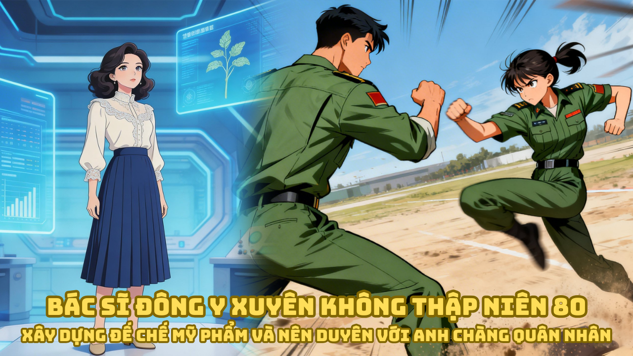 Bác Sĩ Đông Y Xuyên Không Thập niên 80: Xây Dựng Đế Chế Mỹ Phẩm Và Nên Duyên Chàng Quân Nhân thumbnail