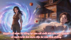 XUYÊN VỀ NĂM 70, SỐNG LẠI KHI ĐANG MANG THAI, CÔ VẠCH TRẦN ÂM MƯU ĐỘC ÁC NHÀ CHỒNG cover
