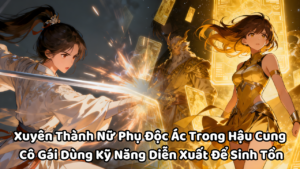 Xuyên Thành Nữ Phụ Độc Ác Trong Hậu Cung, Cô Gái Dùng Kỹ Năng Diễn Xuất Để Sinh Tồn cover
