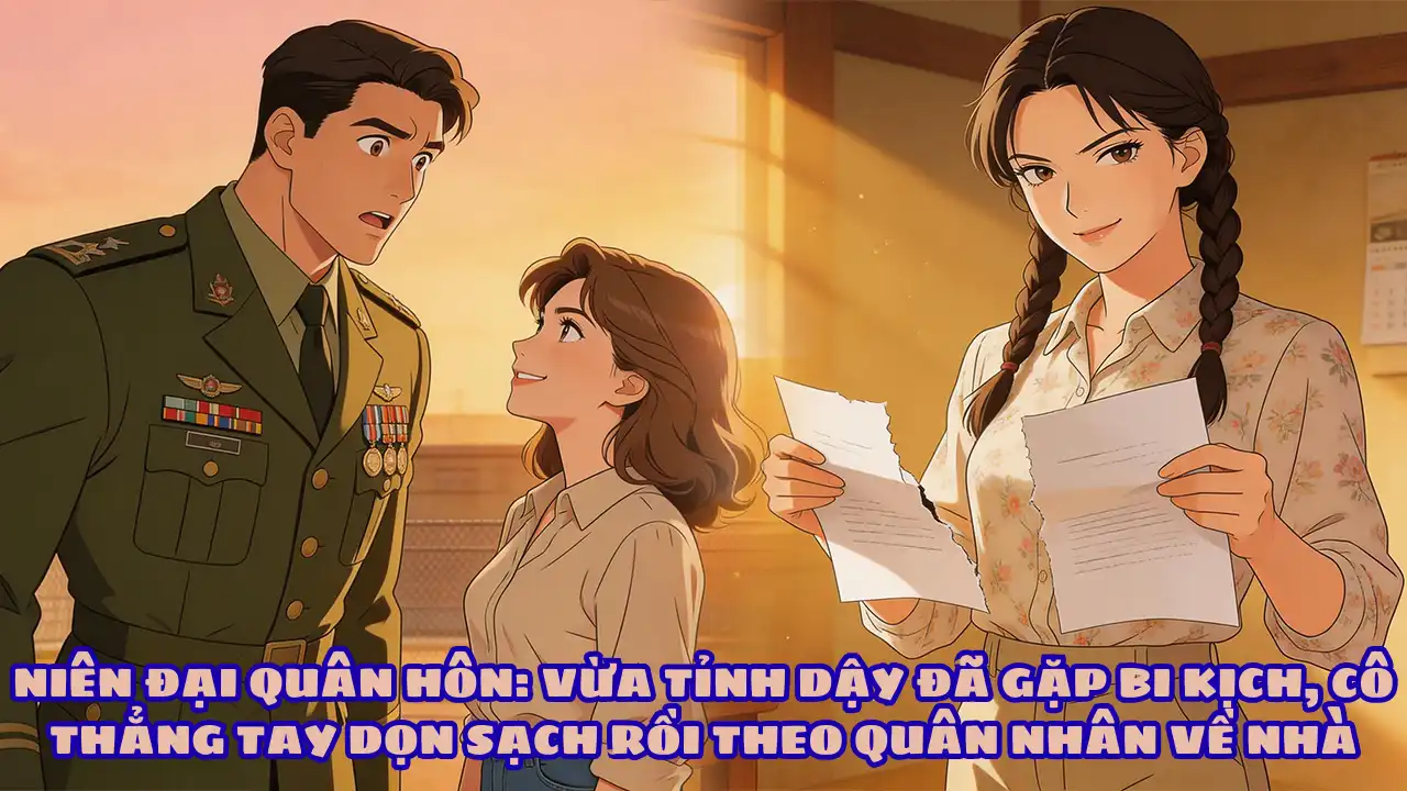 NIÊN ĐẠI QUÂN HÔN: VỪA XUYÊN TỈNH LẠI CÔ ĐÃ BỊ BÁN LÀM VỢ, KHÔNG NGỜ MỘT BƯỚC LẬT KÈO thumbnail