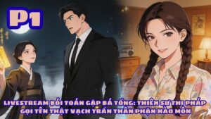 LIVESTREAM BÓI TOÁN GẶP BÁ TỔNG: THIÊN SƯ THI PHÁP GỌI TÊN THẬT VẠCH TRẦN THÂN PHẬN HÀO MÔN cover