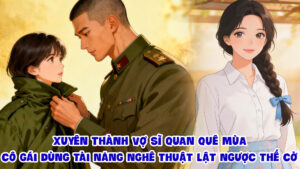 XUYÊN THÀNH VỢ SĨ QUAN QUÊ MÙA CÔ GÁI DÙNG TÀI NĂNG NGHỆ THUẬT LẬT NGƯỢC THẾ CỜ cover