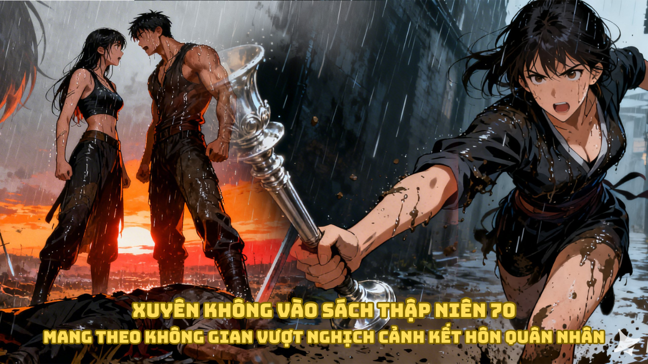 Xuyên Không Vào Sách Thập Niên 70: Mang Theo Không Gian Vượt Nghịch Cảnh Kết Hôn Quân Nhân thumbnail