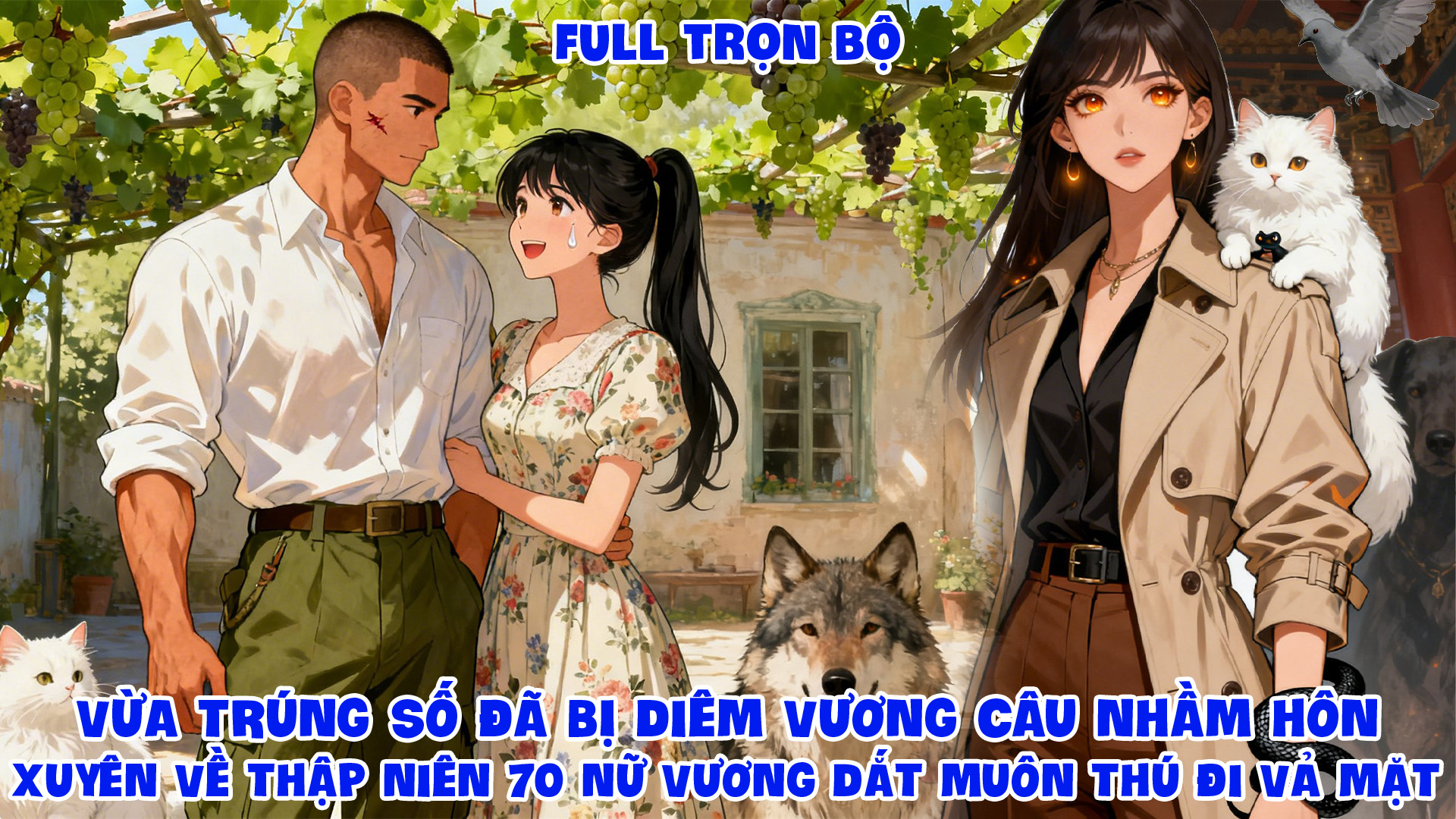 VỪA TRÚNG SỐ ĐÃ BỊ DIÊM VƯƠNG CÂU NHẦM HỒN XUYÊN VỀ THẬP NIÊN 70 NỮ VƯƠNG DẮT MUÔN THÚ ĐI VẢ MẶT thumbnail