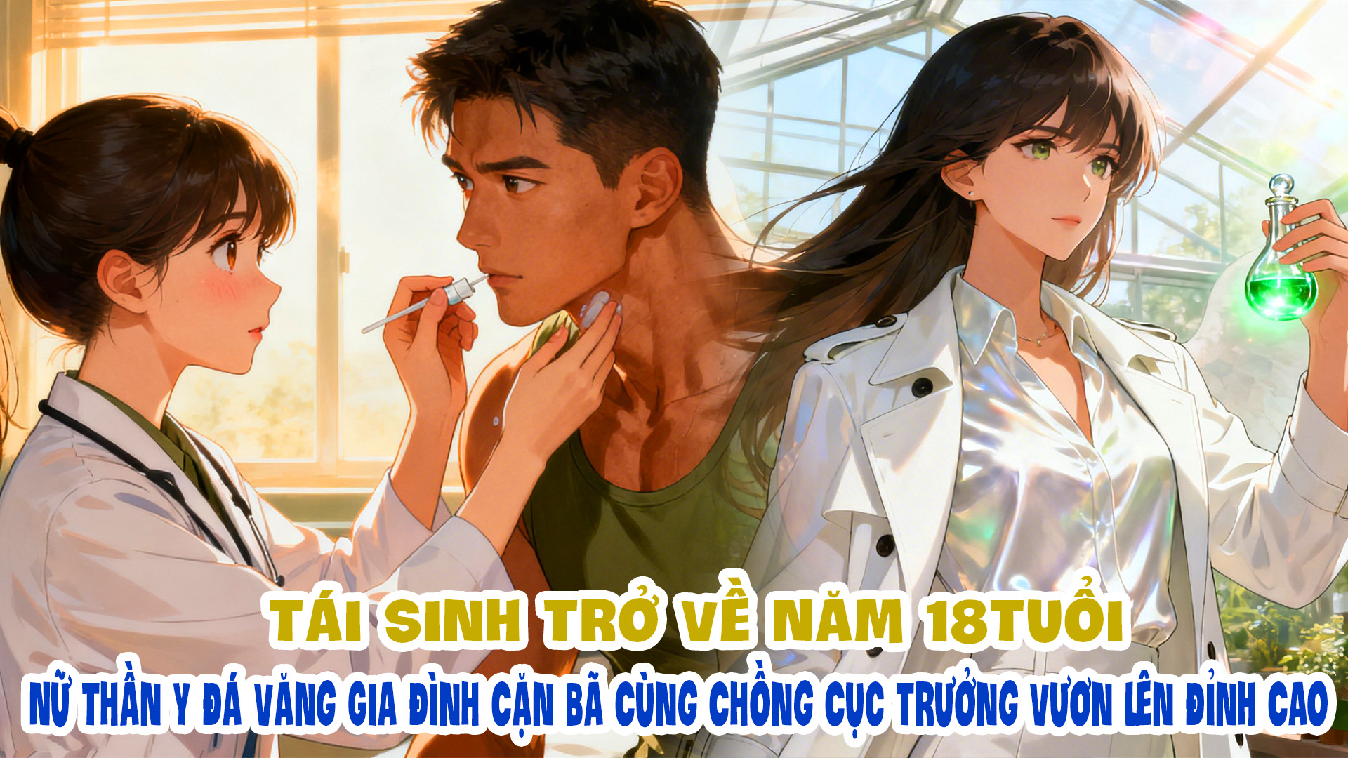 Tái Sinh Trở Về Năm 18Tuổi Nữ Thần Y Đá Văng Gia Đình Cặn Bã Cùng Chồng Cục Trưởng Vươn Lên Đỉnh Cao thumbnail
