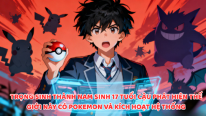 TRỌNG SINH VỀ TUỔI 17 CẬU PHÁT HIỆN THẾ GIỚI CÓ POKEMON VÀ KÍCH HOẠT HỆ THỐNG BÁ ĐẠO cover