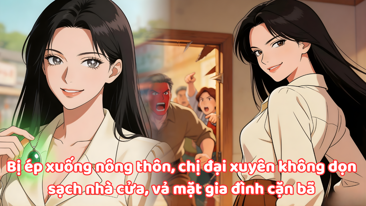 TRÙNG SINH THẬP NIÊN 70: CHỊ ĐẠI XUYÊN KHÔNG DỌN SẠCH NHÀ CỬA, VẢ MẶT GIA ĐÌNH CẶN BÃ thumbnail