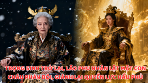 TRỌNG SINH TRỞ LẠI, LÃO PHU NHÂN LẬT MẶT CON CHÁU PHẢN BỘI, GIÀNH LẠI QUYỀN LỰC HẦU PHỦ cover