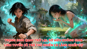 TRỌNG SINH QUAY TRỞ LẠI, SỞ HỮU KHÔNG GIAN LINH TUYỀN CÔ TRẢ THÙ KHIẾN CẢ LÀNG KHIẾP SỢ cover