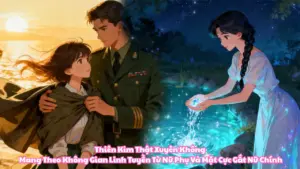 Thiên Kim Thật Xuyên Không: Mang Theo Không Gian Linh Tuyền Từ Nữ Phụ Vả Mặt Cực Gắt Nữ Chính cover