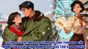 Xuyên Về Thập Niên 70 Thành Vợ Lính Thời Bao Cấp Mang Theo Siêu Thị Trồng Trọt Cải Tạo Cao Nguyên cover
