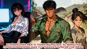 Xuyên Về Thập Niên 70 Thành Nữ Phụ Độc Ác Mang Thai Cô Gái Dùng Không Gian Tùy Thân Xây Dựng Đế Chế Riêng cover