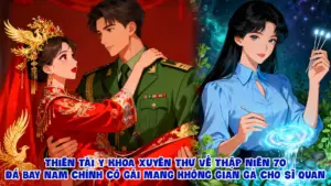 THIÊN TÀI Y KHOA XUYÊN THƯ VỀ THẬP NIÊN 70 ĐÁ BAY NAM CHÍNH CÔ GÁI MANG KHÔNG GIAN GẢ CHO SĨ QUAN cover