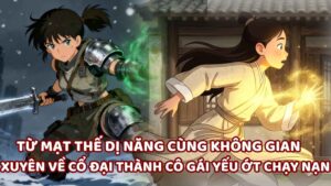XUYÊN TỪ MẠT THẾ VỀ CỔ ĐẠI VỚI DỊ NĂNG CÙNG KHÔNG GIAN CÔ GÁI LÊN ĐƯỜNG CHẠY NẠN TRỪNG TRỊ ÁC BÁ cover