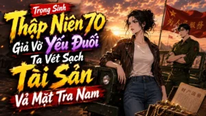 Trọng SInh Thập NIên 70 Giả Vờ Yếu Đuối Ta Vét Sạch Tài Sản Vả Mặt Tra Nam cover