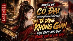 XUYÊN VỀ CỔ ĐẠI THÀNH NỮ PHỤ PHẢN DIỆN TA DÙNG KHÔNG GIAN DỌN SẠCH KHO BẠC TRƯỚC KHI ĐI LƯU ĐÀY cover