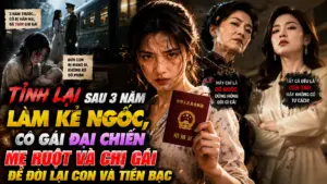 TỈNH LẠI SAU 3 NĂM LÀM KẺ NGỐC, CÔ GÁI ĐẠI CHIẾN MẸ RUỘT VÀ CHỊ GÁI ĐỂ ĐÒI LẠI CON VÀ TIỀN BẠC cover