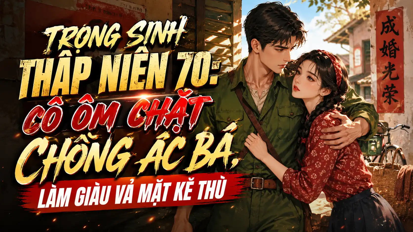 TRỌNG SINH THẬP NIÊN 70: CÔ ÔM CHẶT CHỒNG ÁC BÁ, LÀM GIÀU VẢ MẶT KẺ THÙ thumbnail