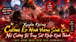 Xuyên Không Cưỡng Ép Ninh Vương Sinh Con, Nữ Cường Bị Truy Sát Khắp Kinh Thành cover