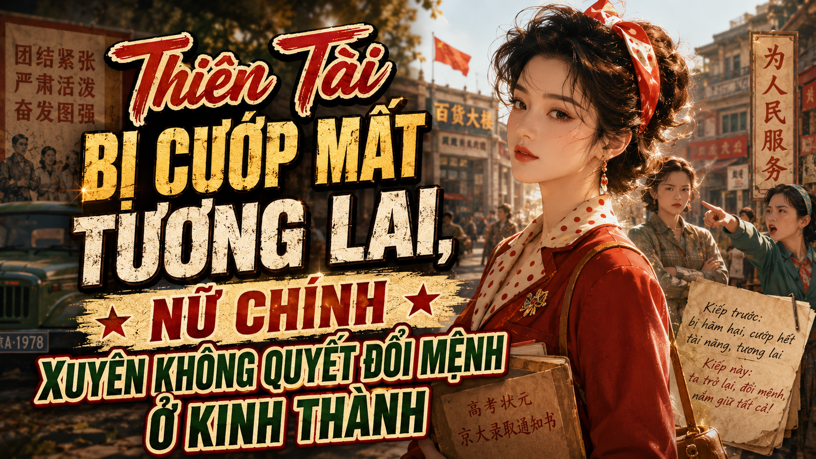 Cô Gái Xuyên Không Về Thập Niên 60, Thiên Tài Bị Cướp Suất Đại Học Và Hành Trình Đổi Mệnh thumbnail