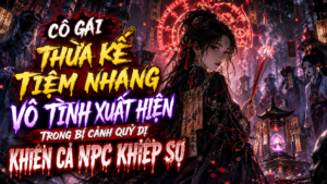 CÔ GÁI THỪA KẾ TIỆM NHANG VÔ TÌNH XUẤT HIỆN TRONG BÍ CẢNH QUỶ DỊ KHIẾN CẢ NPC KHIẾP SỢ cover