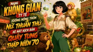 MANG KHÔNG GIAN TỶ TỆ XUỐNG NÔNG THÔN NỮ THẦN THÚ XÉ NÁT KỊCH BẢN QUẬY TUNG THẬP NIÊN 70 cover