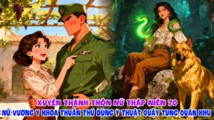 Xuyên Thành Thôn Nữ Thập Niên 70 Nữ Vương Y Khoa Thuần Thú Dùng Y Thuật Quậy Tung Quân Khu cover