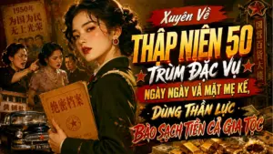 XUYÊN VỀ THẬP NIÊN 50 TRÙM ĐẶC VỤ NGÀY NGÀY VẢ VẶT MẸ KẾ DÙNG THẦN LỰC BÀO SẠCH TIỀN CẢ GIA TỘC cover