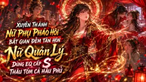 Xuyên Thành Nữ Phụ Pháo Hôi Bắt Gian Đêm Tân Hôn Nữ Quản Lý Dùng EQ Cấp S Thâu Tóm Cả Hầu Phủ cover