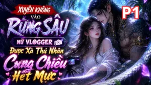 Xuyên Không Vào Rừng Sâu, Vlogger Nhan Sắc Được Xà Thú Nhân Nhặt Về Sủng Ái Tận Trời cover