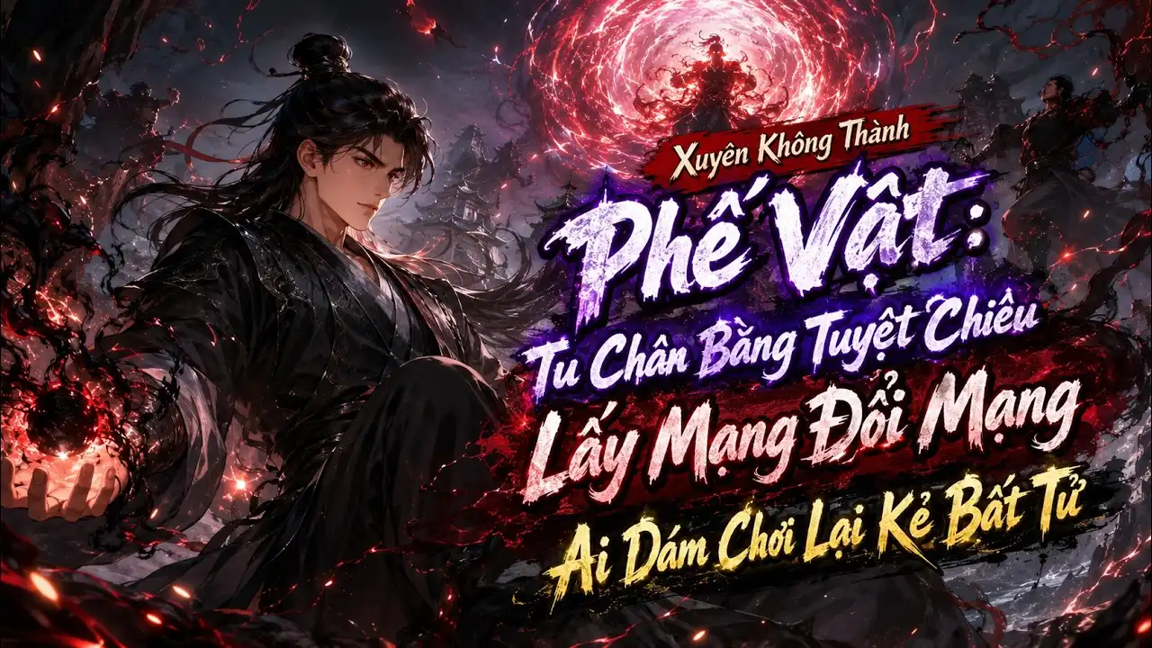 Xuyên Không Thành Phế Vật Tu Chân Bằng Tuyệt Chiêu Lấy Mạng Đổi Mạng Ai Dám Chơi Lại Kẻ Bất Tử thumbnail