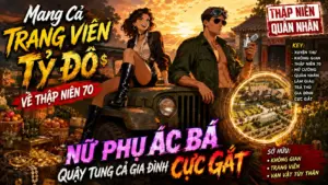 Mang Cả Trang Viên Tỷ Đô Về Thập Niên 70 Nữ Phụ Ác Bá Quậy Tung Cả Gia Đình Cực Gắt cover