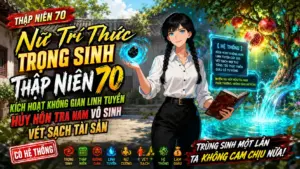 Nữ Tri Thức Trọng Sinh Năm 70 Kích Hoạt Không Gian Linh Tuyền Hủy Hôn Tra NAm Vét Sạch Tài Sản cover