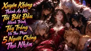 Xuyên Không Thành Ác Nữ, Tôi Bắt Đầu Hành Trình Tẩy Trắng Và Thu Phục 5 Người Chồng Thú Nhân cover