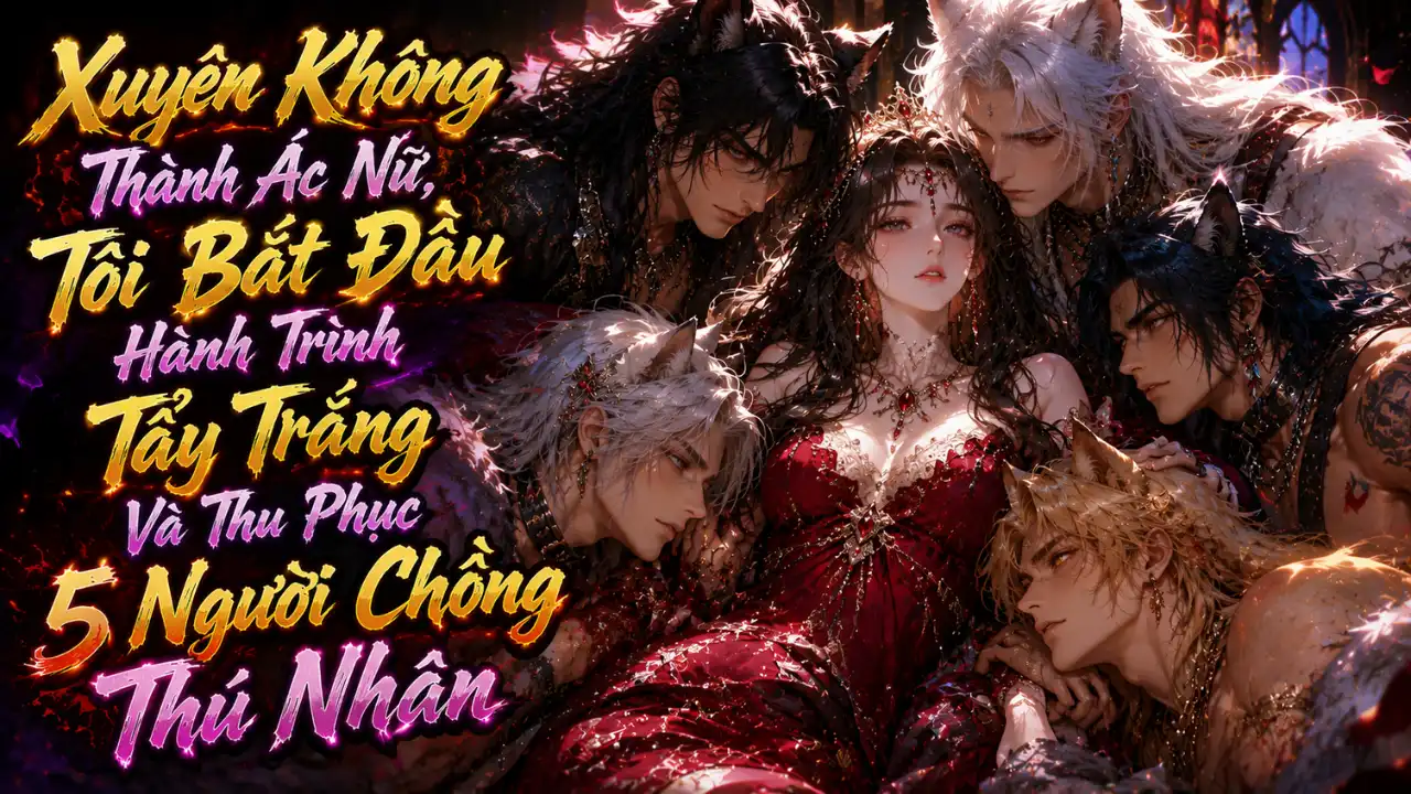 Xuyên Không Thành Ác Nữ, Tôi Bắt Đầu Hành Trình Tẩy Trắng Và Thu Phục 5 Người Chồng Thú Nhân thumbnail
