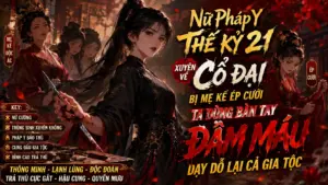 NỮ PHÁP Y THẾ KỶ 21 XUYÊN VỀ CỔ ĐẠI BỊ MẸ KẾ ÉP CƯỚI TA DÙNG BÀN TAY ĐẪM MÁU DẠY DỖ LẠI GIA TỘC cover