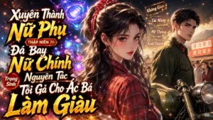 Xuyên Thành Nữ Phụ Thập Niên 70 Đá Bay Nữ Chính Nguyên Tác Trọng Sinh Tôi Gả Cho Ác Bá Làm Giàu cover