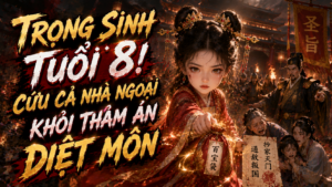 TRỌNG SINH TUỔI 8! CỨU CẢ NHÀ NGOẠI KHỎI THẢM ÁN DIỆT MÔN cover