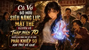 Cô Vợ Sở Hữu Năng Lực Mạt Thế Xuyên về Thập Niên 70: Khiến Gia ĐÌnh Mẹ Kế Ác Độc Phải Khiếp Sợ Trở Về Quê cover
