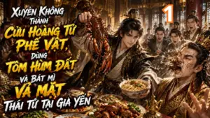 Xuyên Không Thành Cửu Hoàng Tử Phế Vật, Dùng Tôm Hùm Đất Và Bát Mì Vả Mặt Thái Tử Tại Gia Yến cover