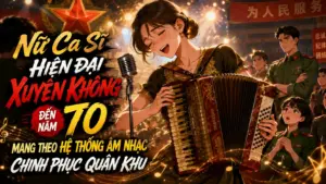 Nữ Ca Sĩ Hiện Đại Xuyên Không Đến Năm 70: Mang Theo Hệ Thống Âm Nhạc Chinh Phục Quân Khu cover