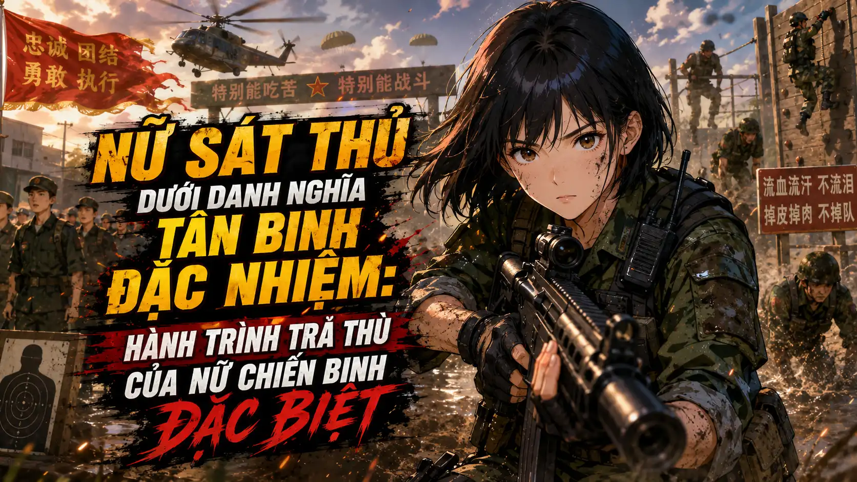 Nữ Sát Thủ Dưới Danh Nghĩa Tân Binh Đặc Nhiệm: Hành Trình Trả Thù Của Nữ Chiến Binh Đặc Biệt thumbnail