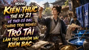 Mang Kiến Thức Thế Kỷ 21 Về Thời Cổ Đại, Chàng Trai Nghèo Trổ Tài Làm Thơ Nhuộm Vải Kiếm Bạc cover