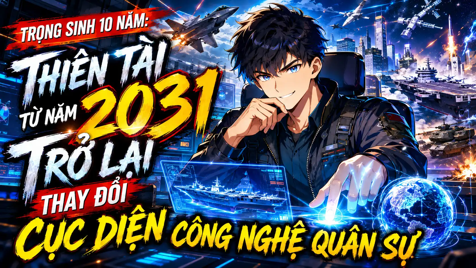 Trọng Sinh 10 Năm: Thiên Tài Từ Năm 2031 Trở Lại Thay Đổi Cục Diện Công Nghệ Quân Sự thumbnail